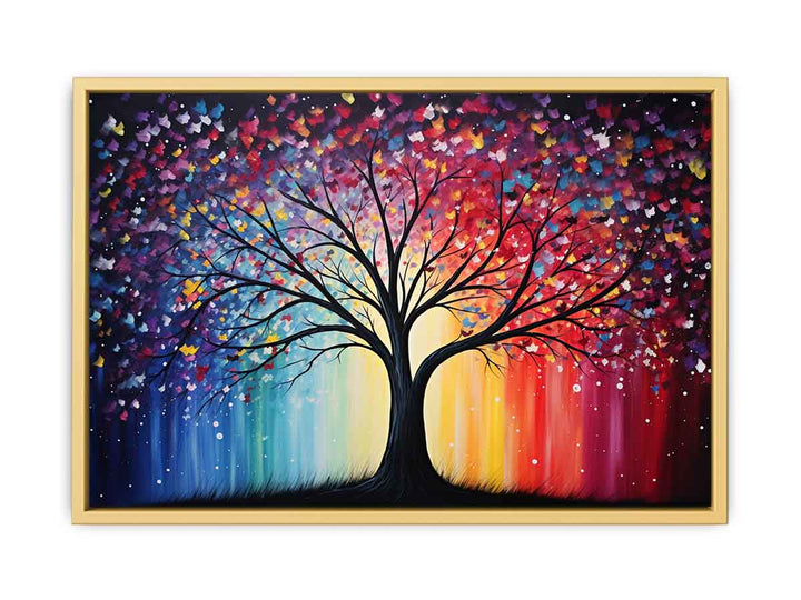 Sparkle Painting framed Print