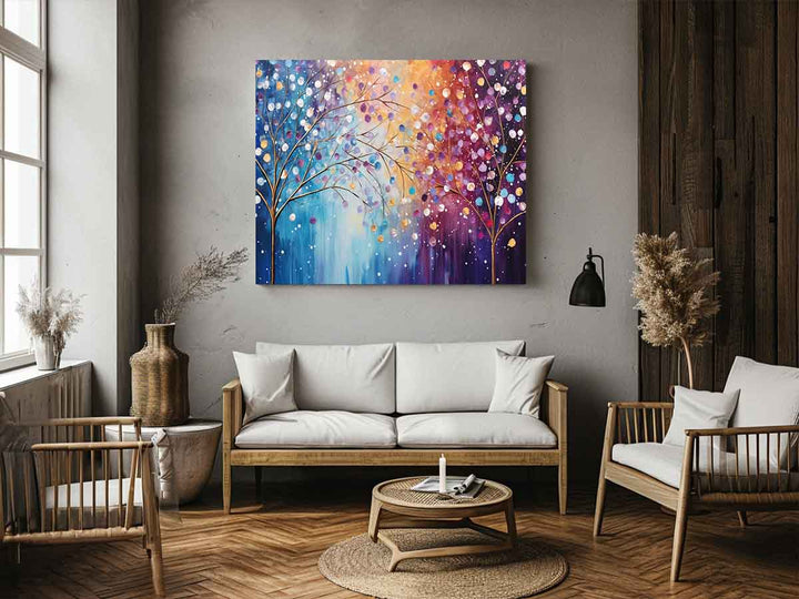 Sparkle Tree Art Print