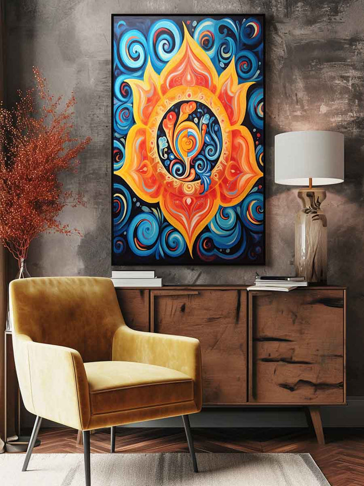 Mantra Art Painting Art Print