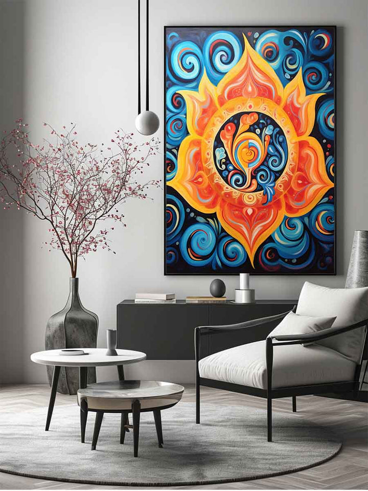 Mantra Art Painting Art Print