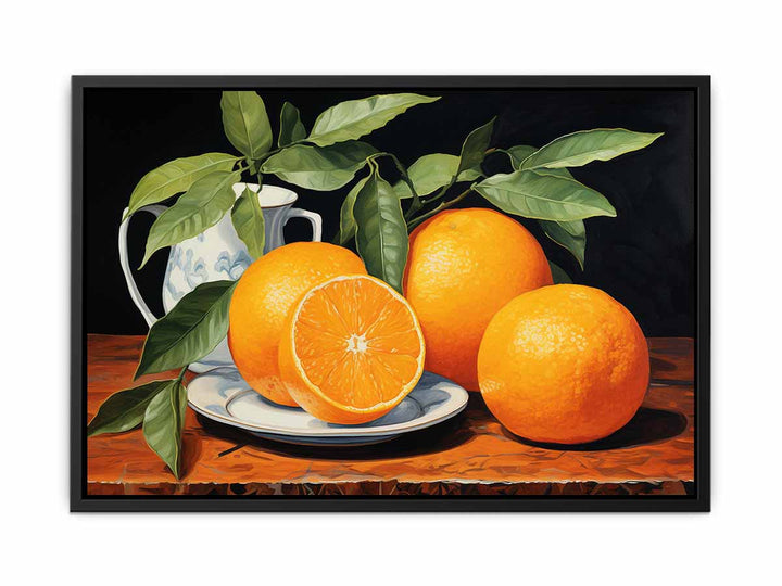 Orange Art  canvas Print