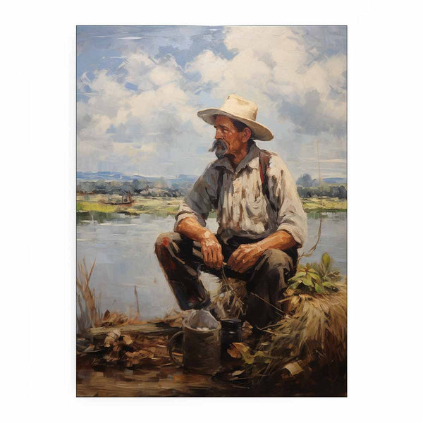 Fisherman Painitng