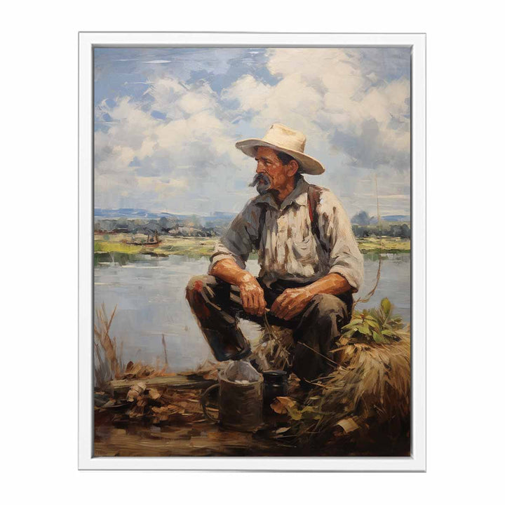 Fisherman Painitng  