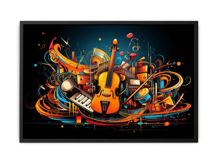 Music Poster  canvas Print