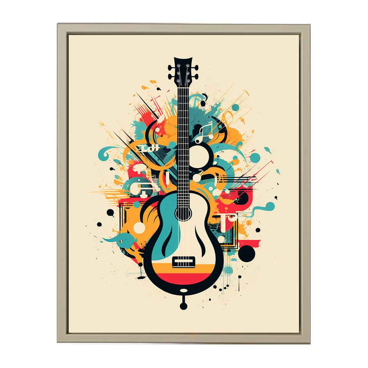 Music Poster framed Print