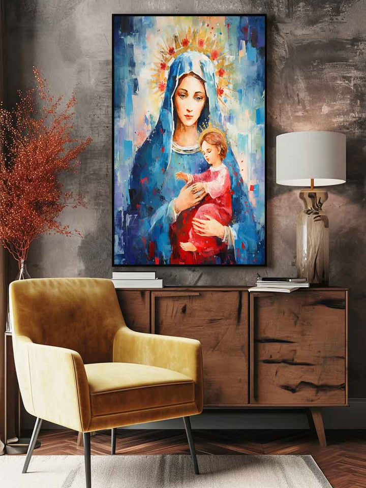 Virgin Mary Art Print