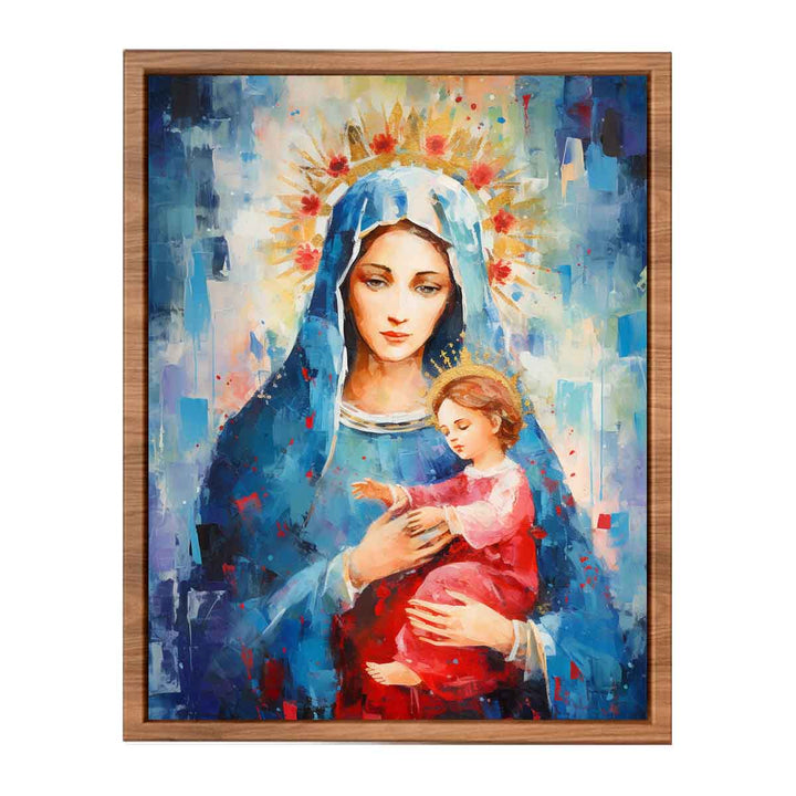 Virgin Mary Art  Painting