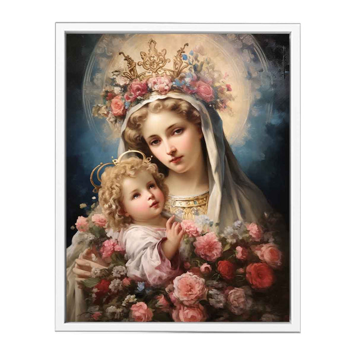 Beautiful Virgin Mary Artwork   Painting