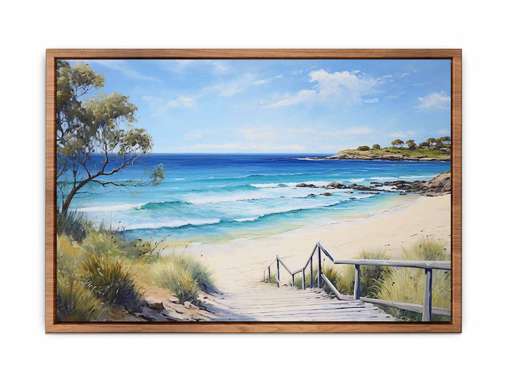 Jetty Beach Art  Painting