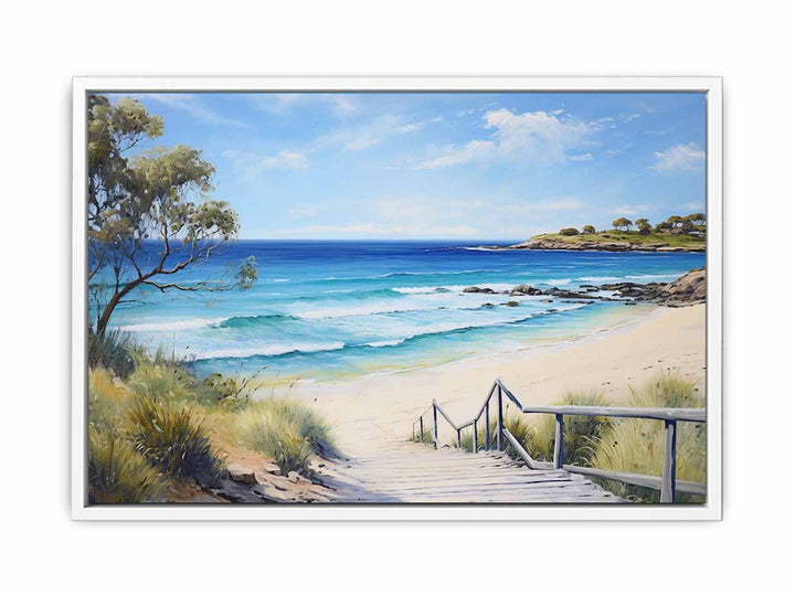 Jetty Beach Art  Painting