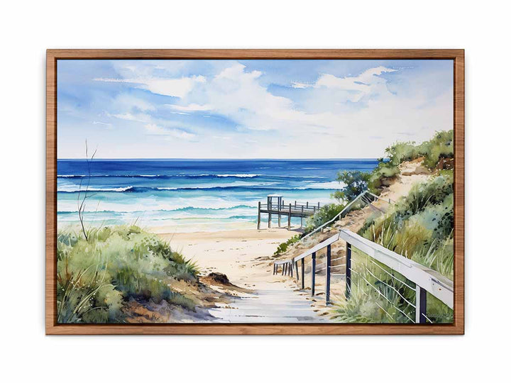 Beach Path Artwork  Painting