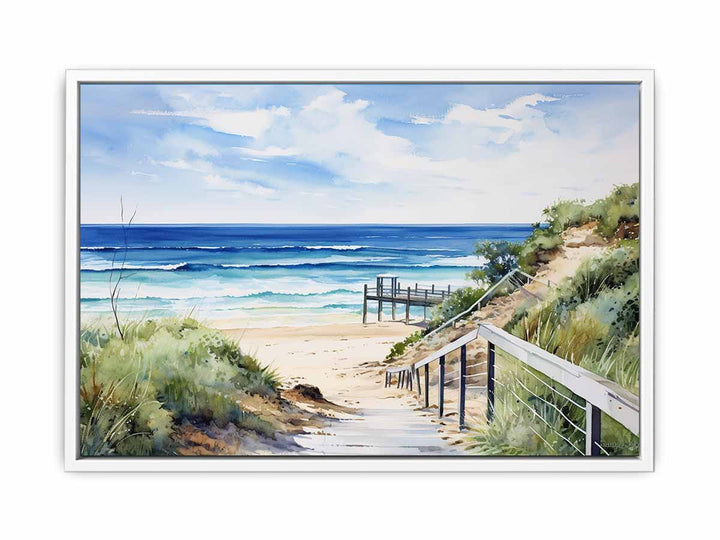 Beach Path Artwork  Painting