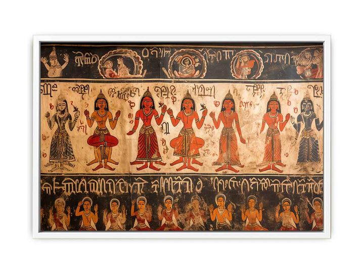 Hindu Script Painting  