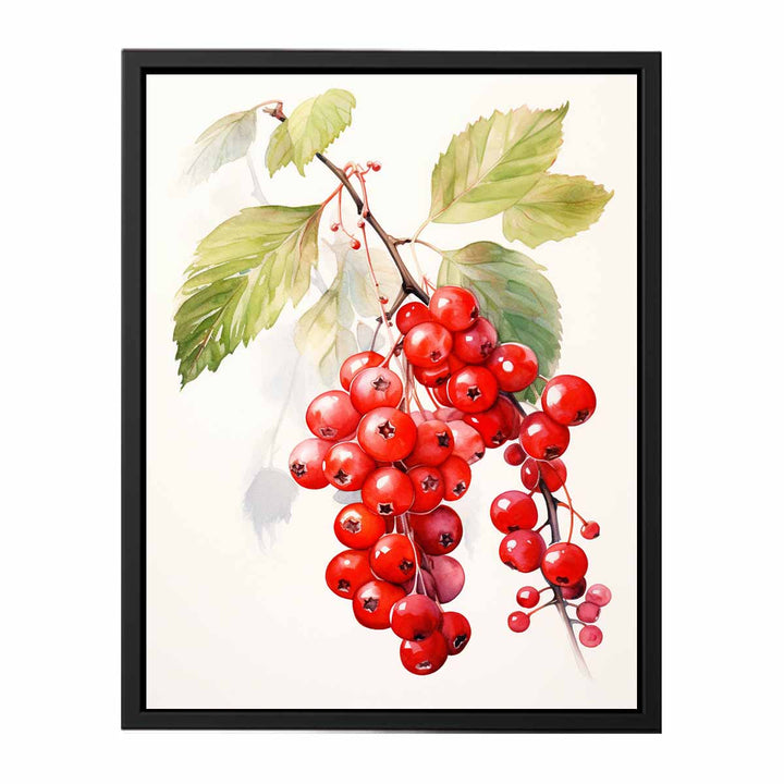 Berries Art  canvas Print