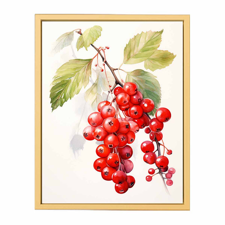 Berries Art framed Print