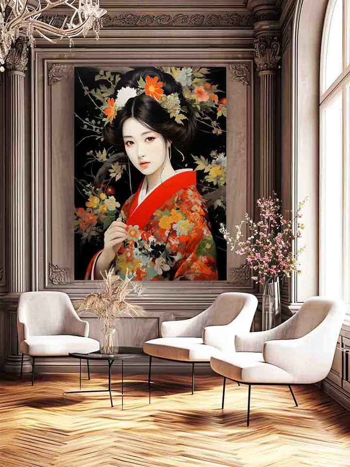 Japanese Beauty Art Print