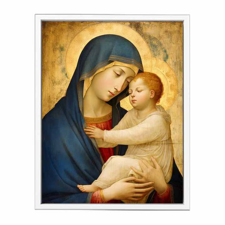 Mother Mary and Jesus artwork  Painting