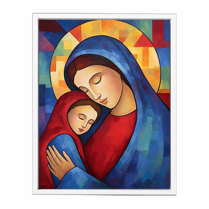 Mother Mary and Jesus  Painting