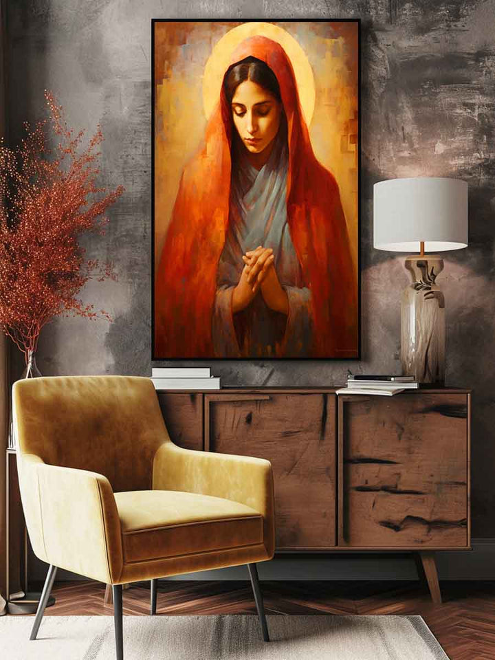 Virgin Mary Pain Art Print