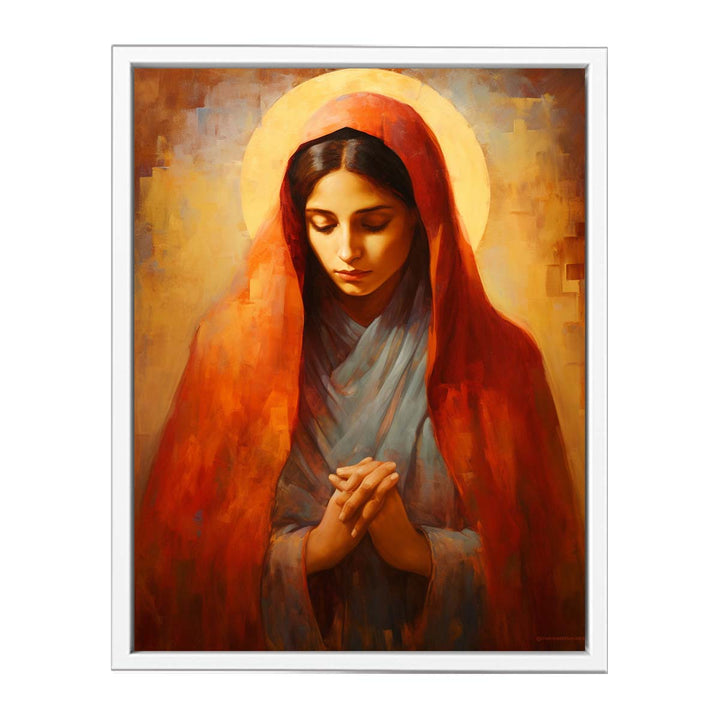 Virgin Mary Pain  Painting