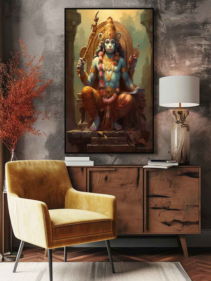 Hanuman Painting Art Print