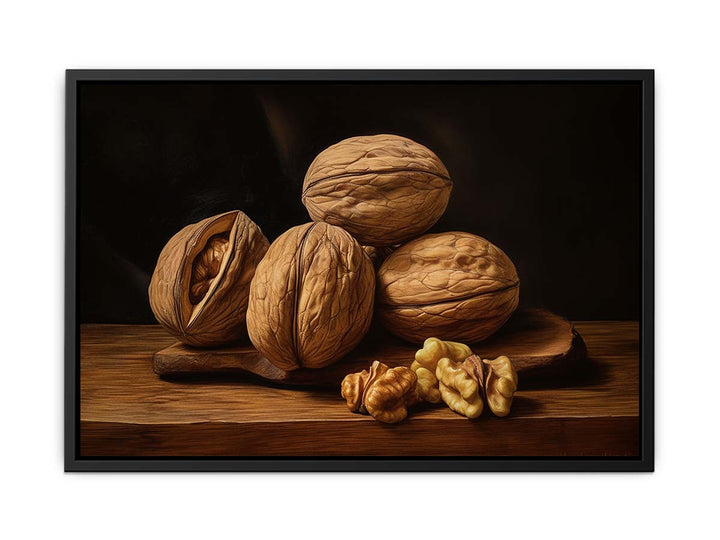 Walnut Painting  canvas Print