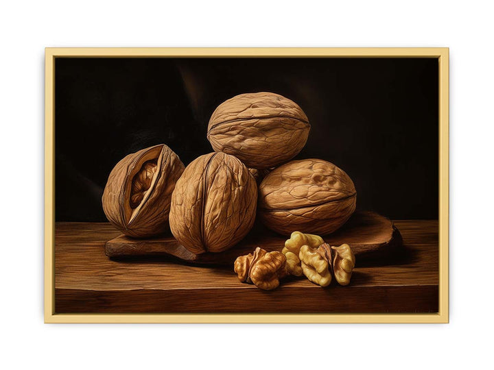 Walnut Painting framed Print