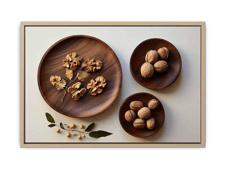 Walnut Poster framed Print