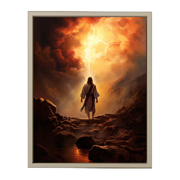 Jesus Artwork framed Print