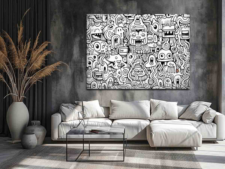 Doodle Art  Print