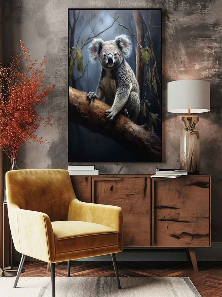 Koala Painting Art Print