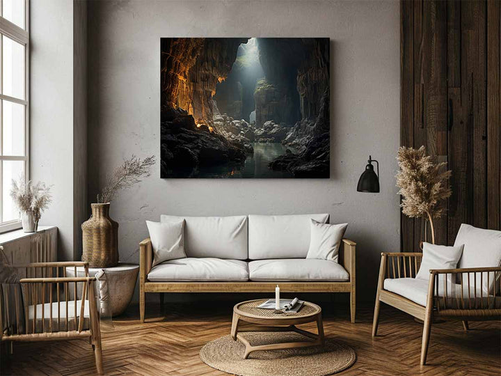 Caves Artwork Art Print