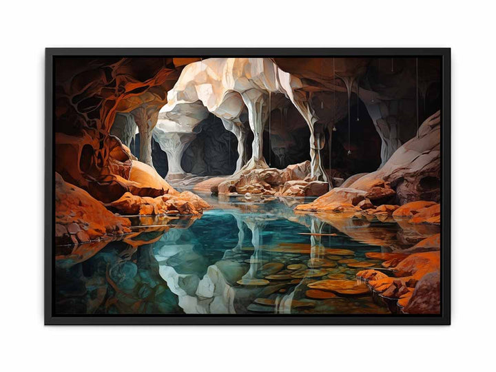 Mystery Cave Fine Art  canvas Print