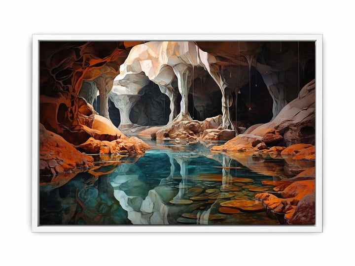 Mystery Cave Fine Art  Painting