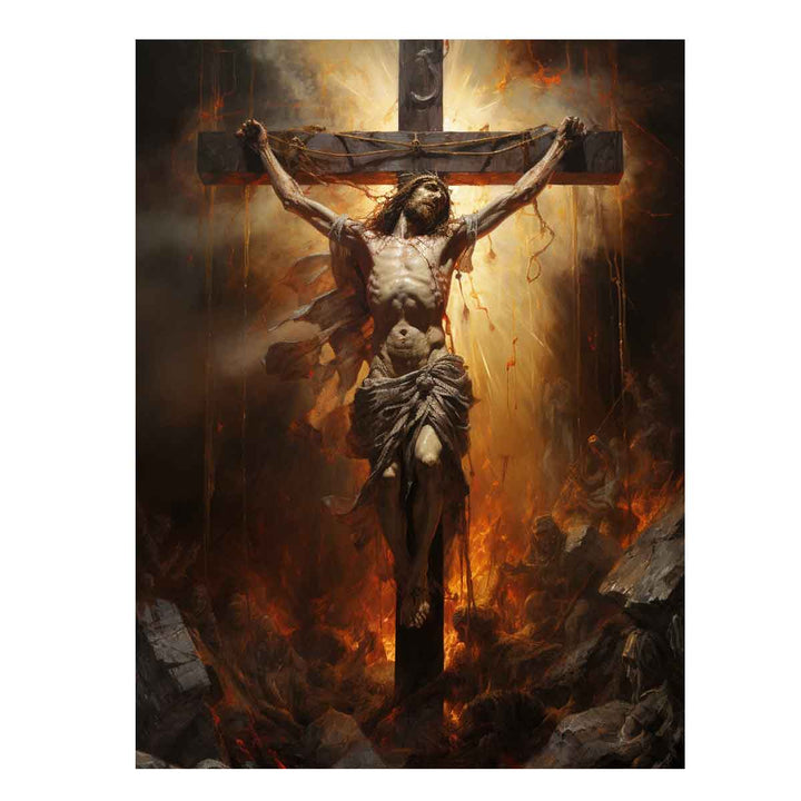 Jesus Cross Painting