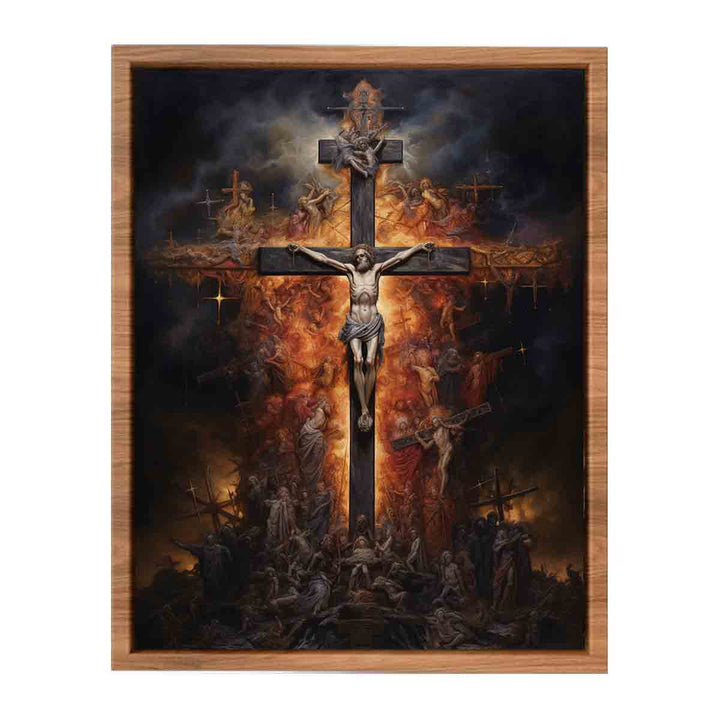 Jesus Cross Painting  