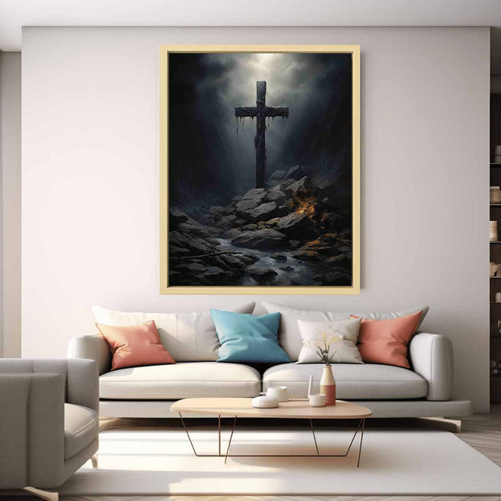 Jesus Cross Art Print