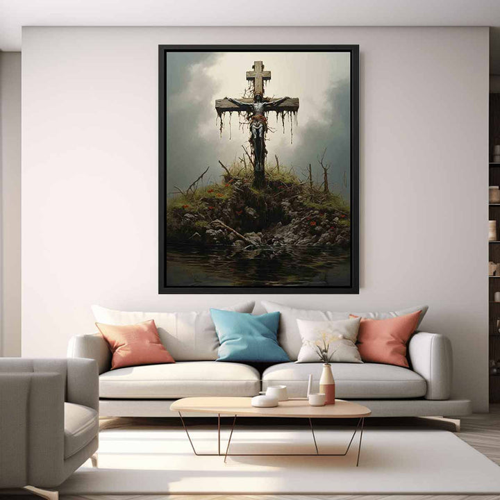 Cross Artwork Art Print