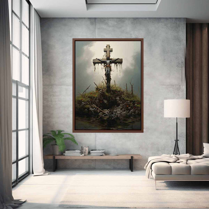 Cross Artwork Art Print