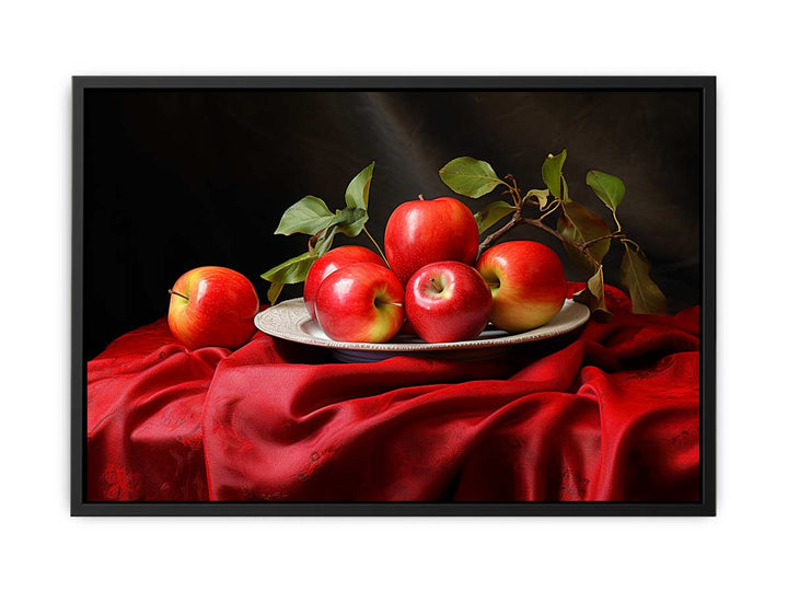 Apple Still,Life,Painting  canvas Print