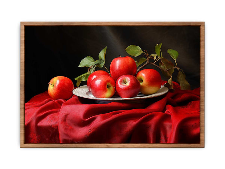 Apple Still,Life,Painting  