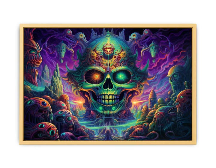 Best Selling DMT Art framed Print