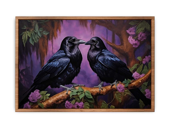 Ravens Painting In Jungle  Painting