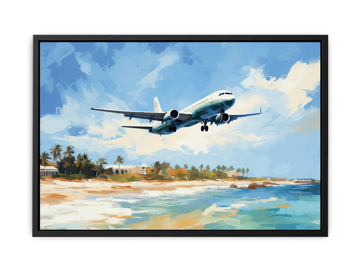 Airplane Art Painting  canvas Print