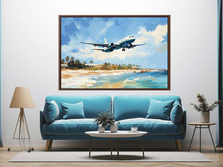 Airplane Art Painting Art Print