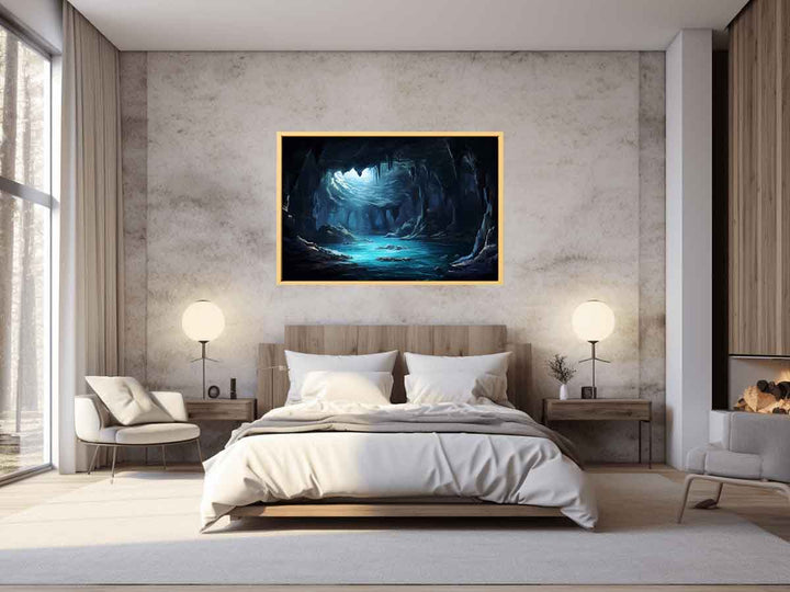 Cave In The Ocean Art Print