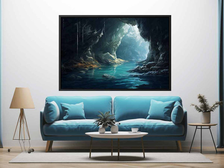 Cave In The Ocean Art Print