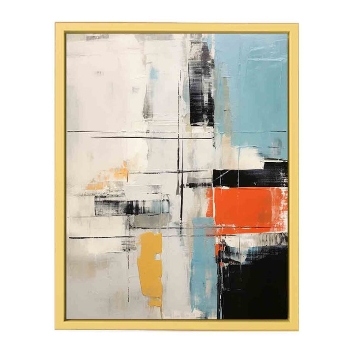 Contemporary Abstract framed Print