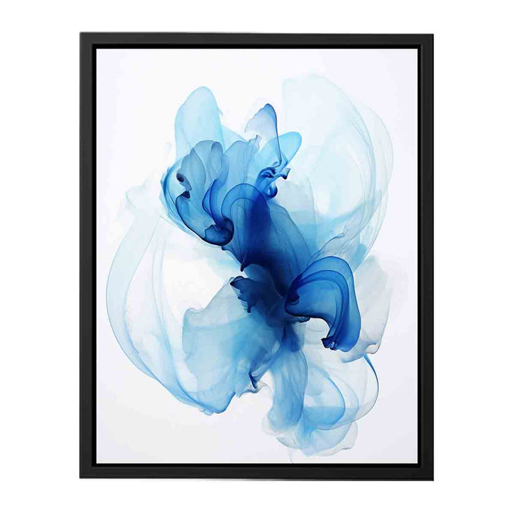 High End Abstract Blue Art  canvas Print