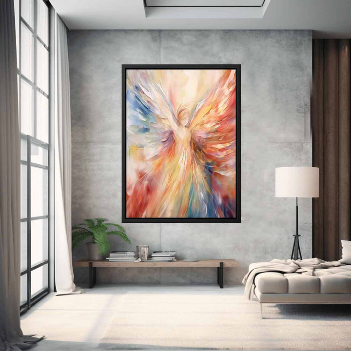 Abstract Angel Painting Art Print